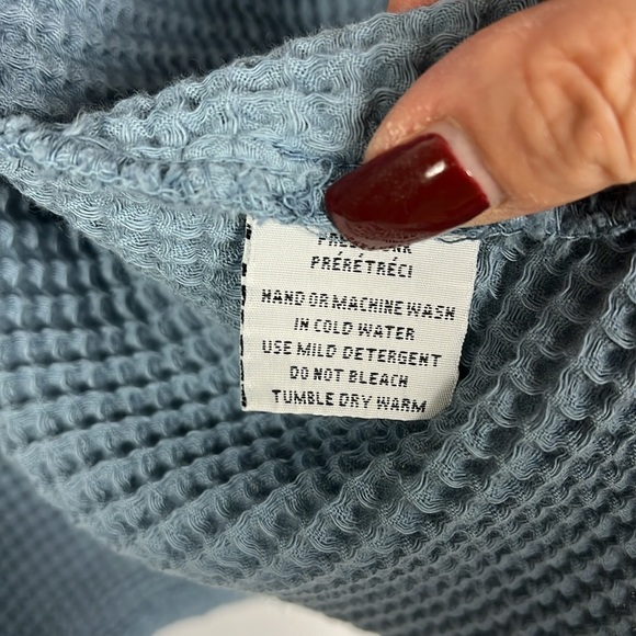 NWT Focus Casual Life sleeveless open front pockets textured cardigan Sz M - Picture 5 of 9